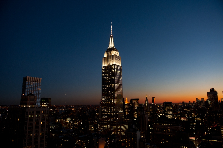 Empire State Building noite