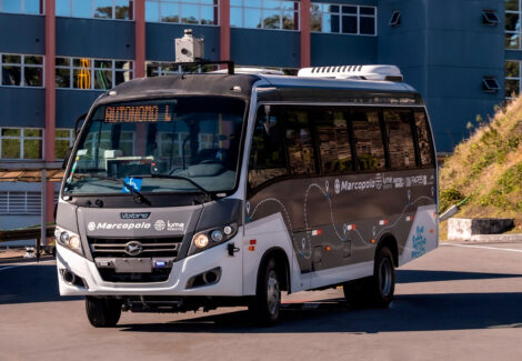 Marcopolo micro-ônibus autônomo